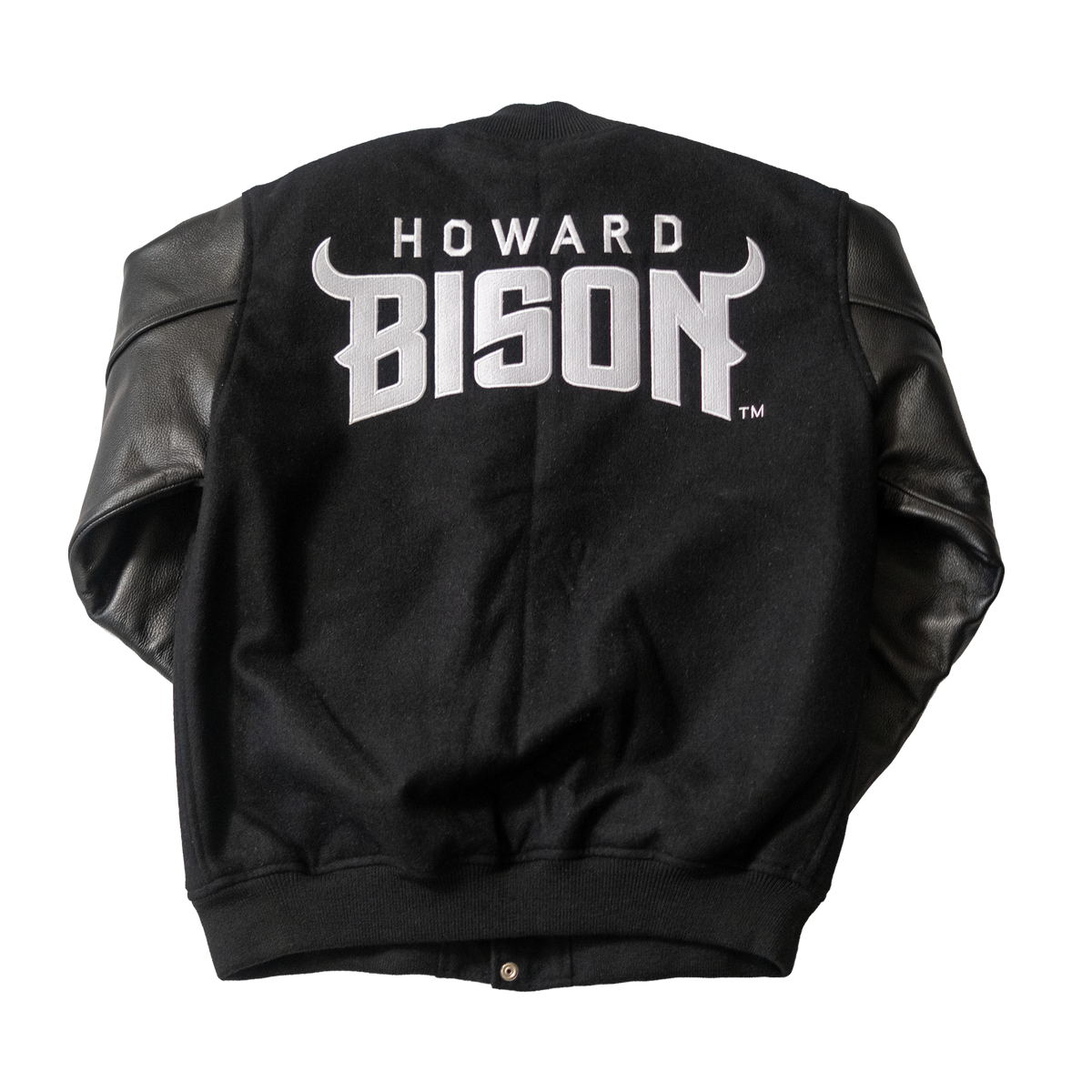 BISON Wool & Leather Varsity Jacket