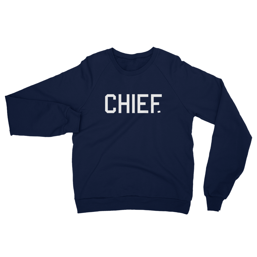 CHIEF University: Fleece Raglan Sweatshirt - CHIEF Merch