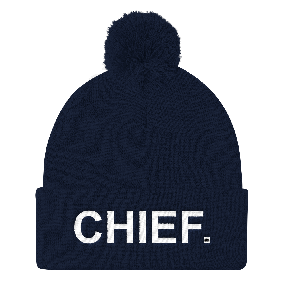 CHIEF Originals: Pom Knit Cap - CHIEF Merch