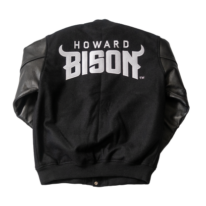 BISON Wool & Leather Varsity Jacket