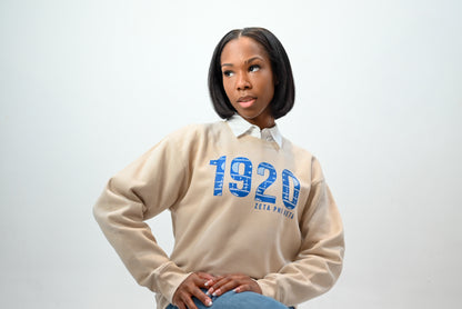 Zeta Phi Beta 1920 Crewneck