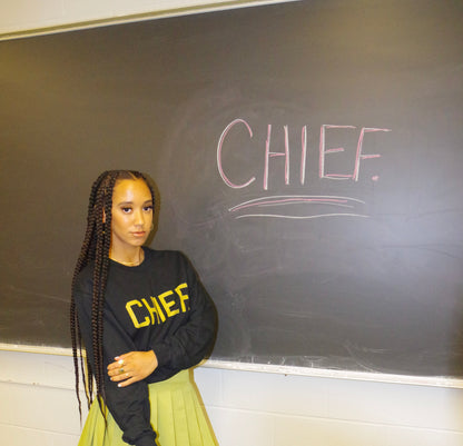 CHIEF University - Old Gold Crewneck Sweatshirt
