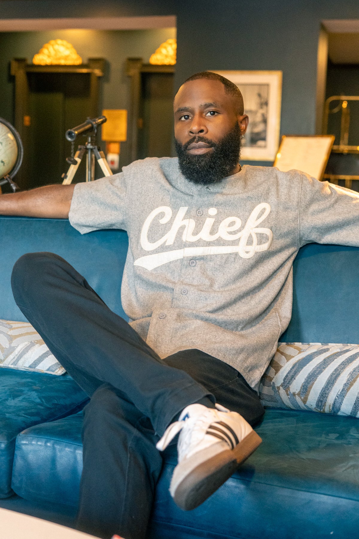 CHIEF '47 Series - Wool Flannel Jersey (Script)