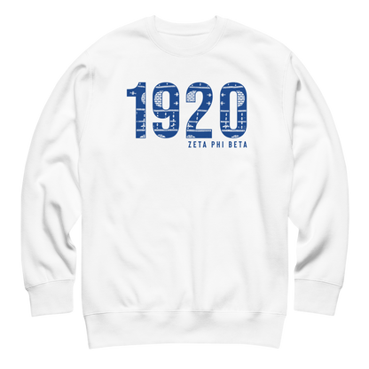 Zeta Phi Beta 1920 heritage crewneck by CHIEF