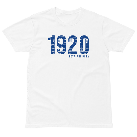 Zeta Phi Beta 1920 Ankara print tee by CHIEF