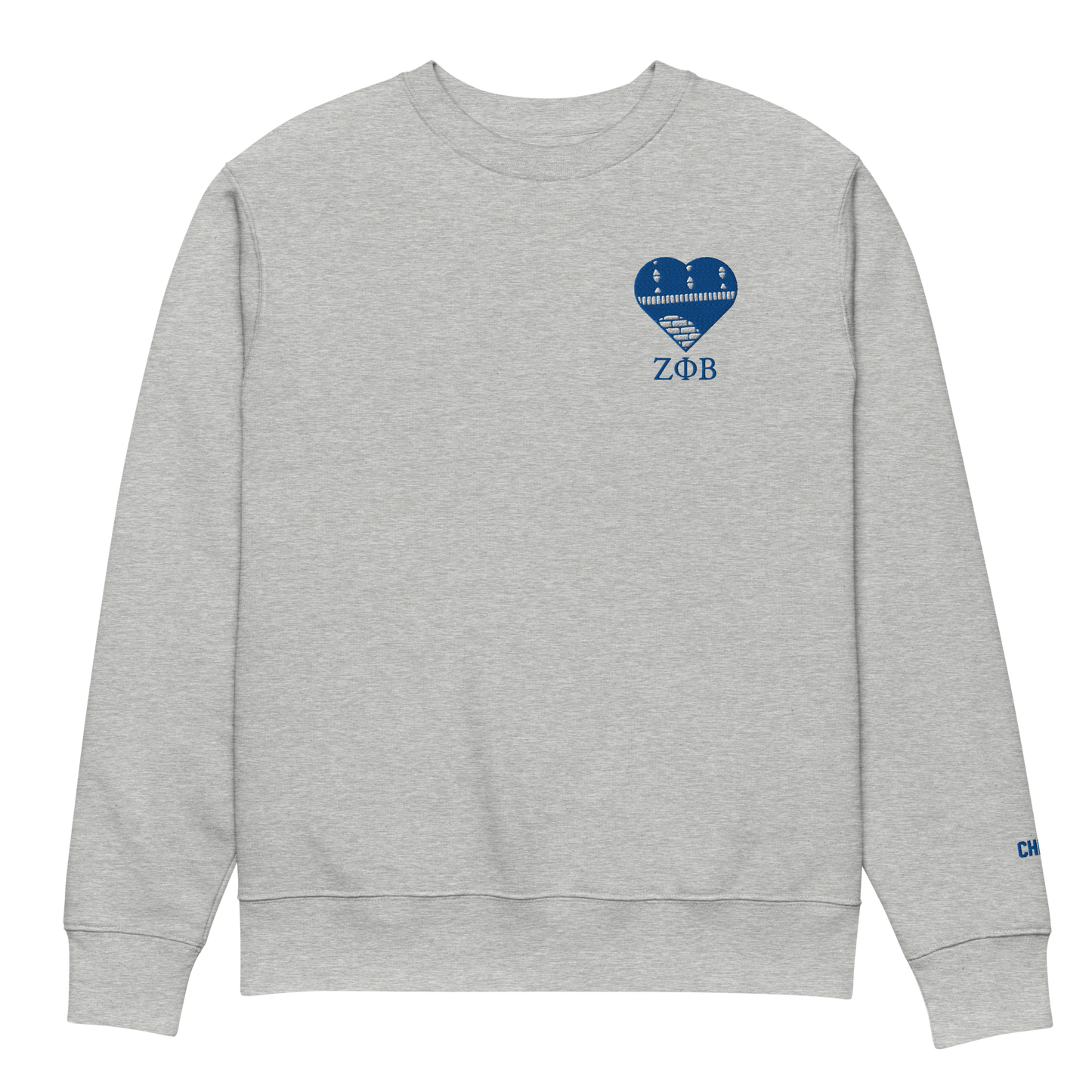 Zeta Ankara Heart Crewneck