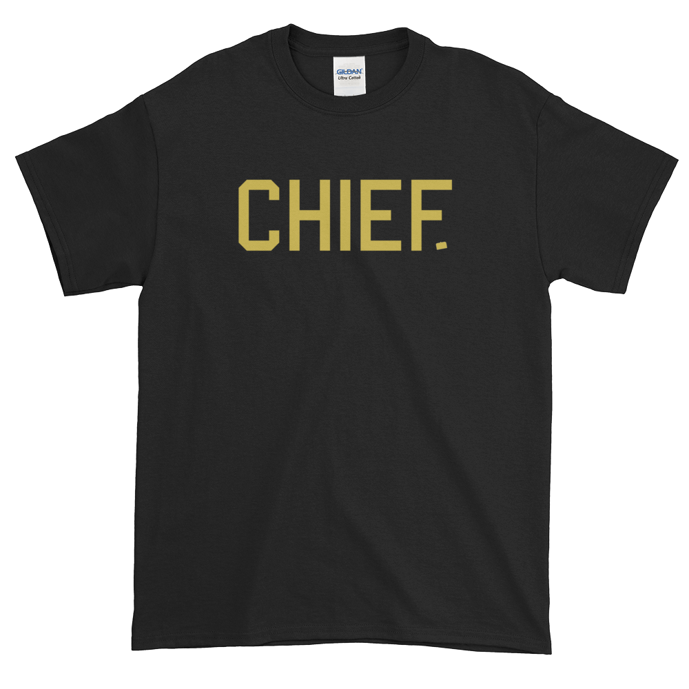CHIEF University - Old Gold Tee - CHIEF Merch
