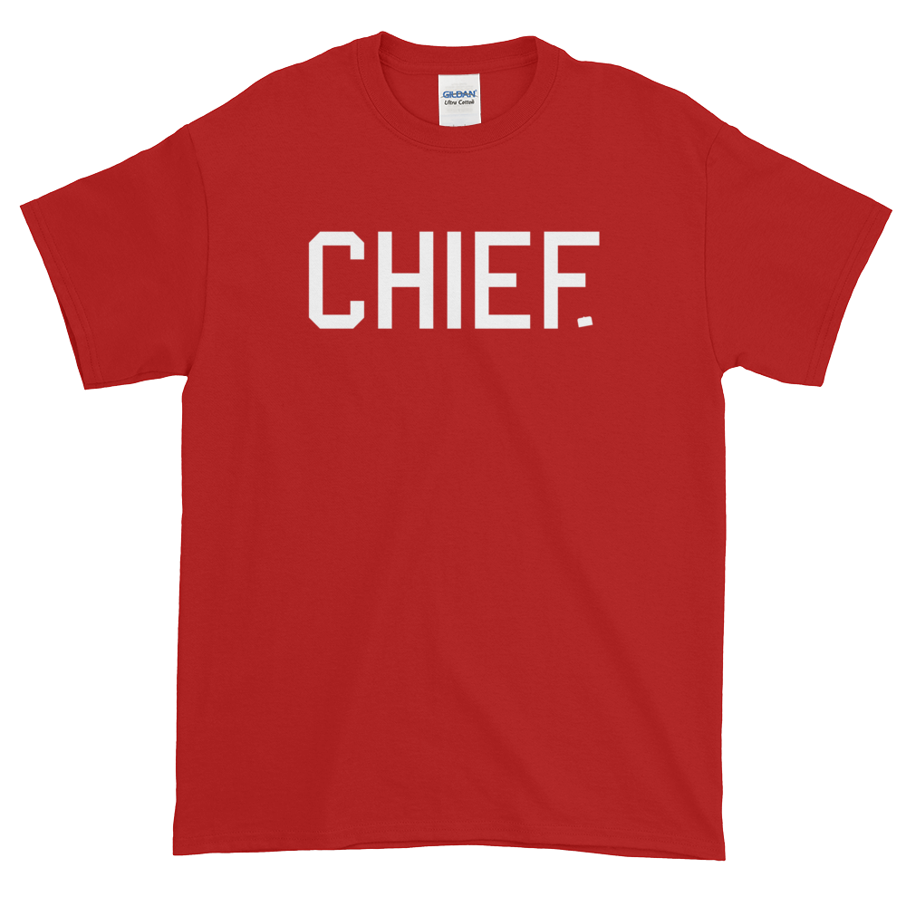 CHIEF University - Crimson Tee - CHIEF Merch