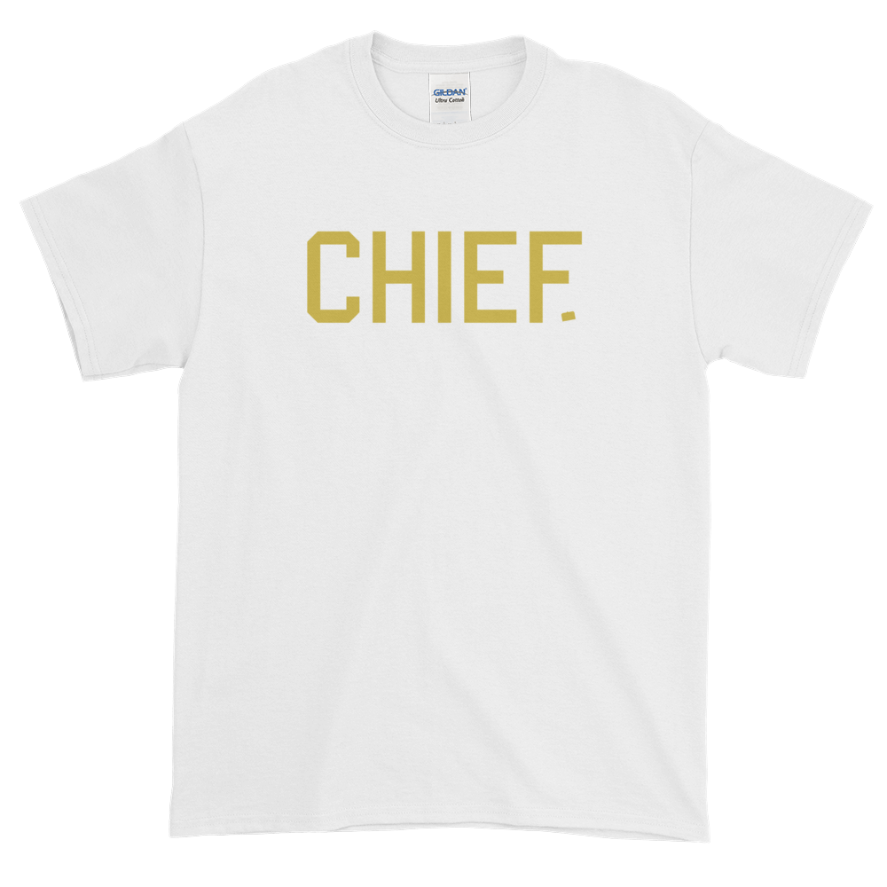 CHIEF University - Old Gold Tee - CHIEF Merch