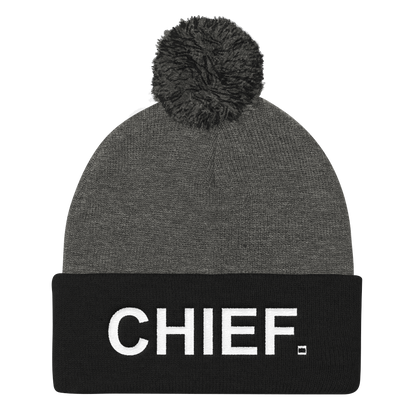 CHIEF Originals: Pom Knit Cap - CHIEF Merch