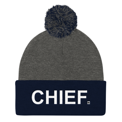CHIEF Originals: Pom Knit Cap - CHIEF Merch