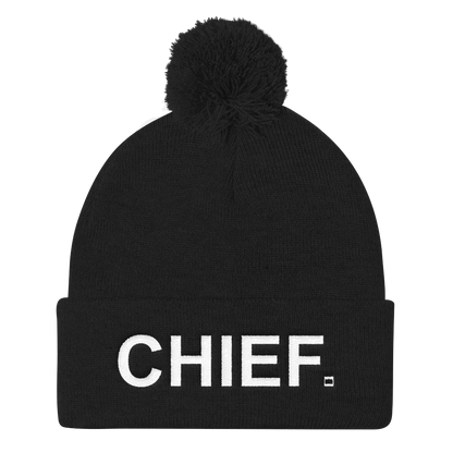 CHIEF Originals: Pom Knit Cap - CHIEF Merch