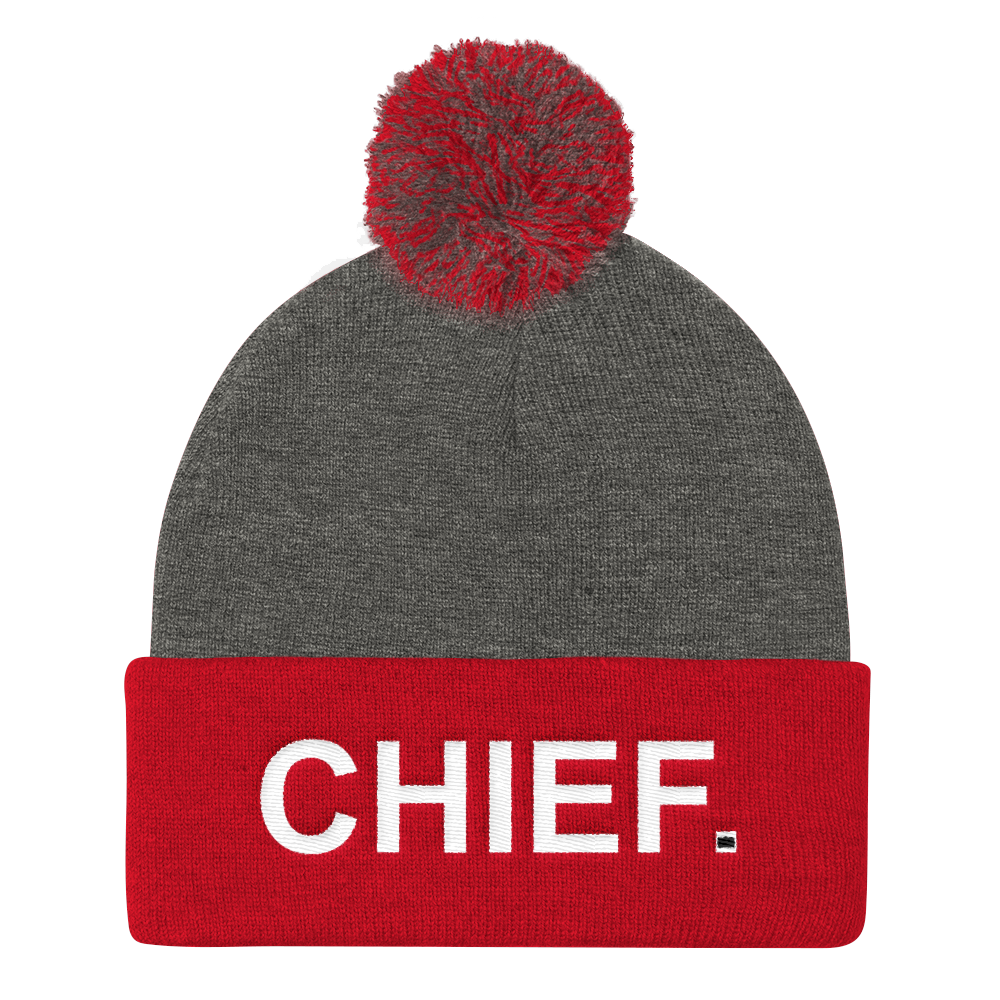 CHIEF Originals: Pom Knit Cap - CHIEF Merch