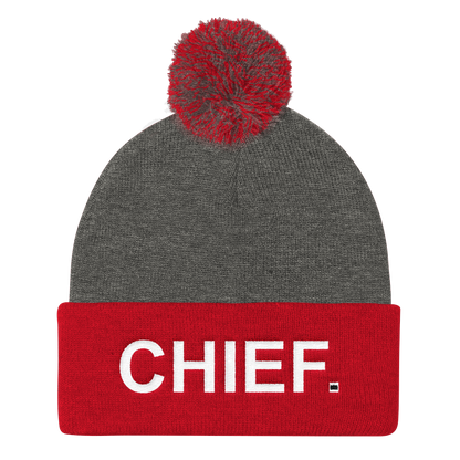 CHIEF Originals: Pom Knit Cap - CHIEF Merch