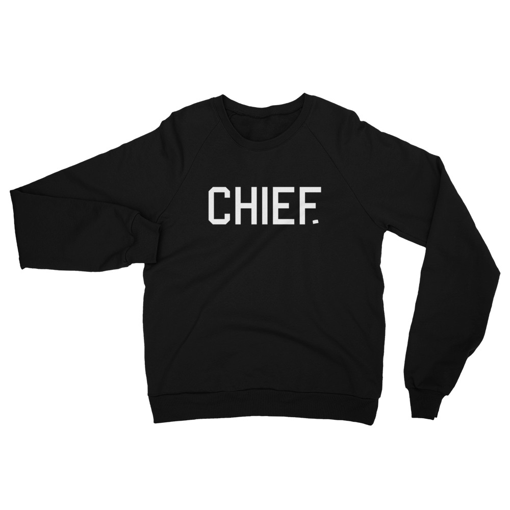 CHIEF University: Fleece Raglan Sweatshirt - CHIEF Merch